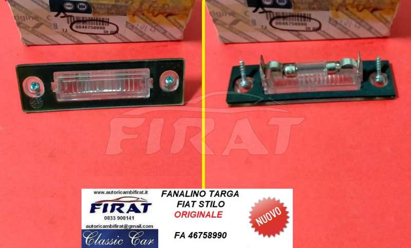 FANALINO TARGA FIAT STILO